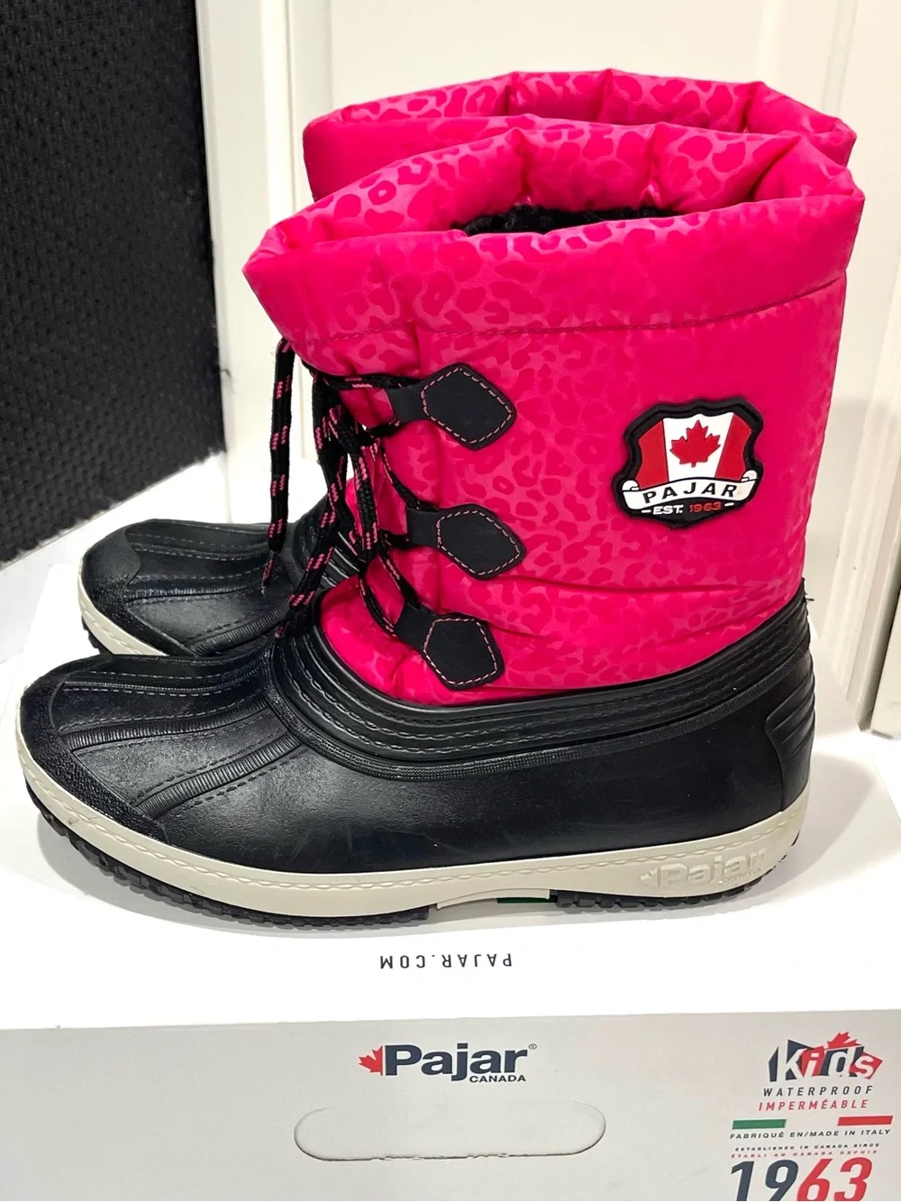 Pajar Waterproof -40F Kids Winter Boots NIB